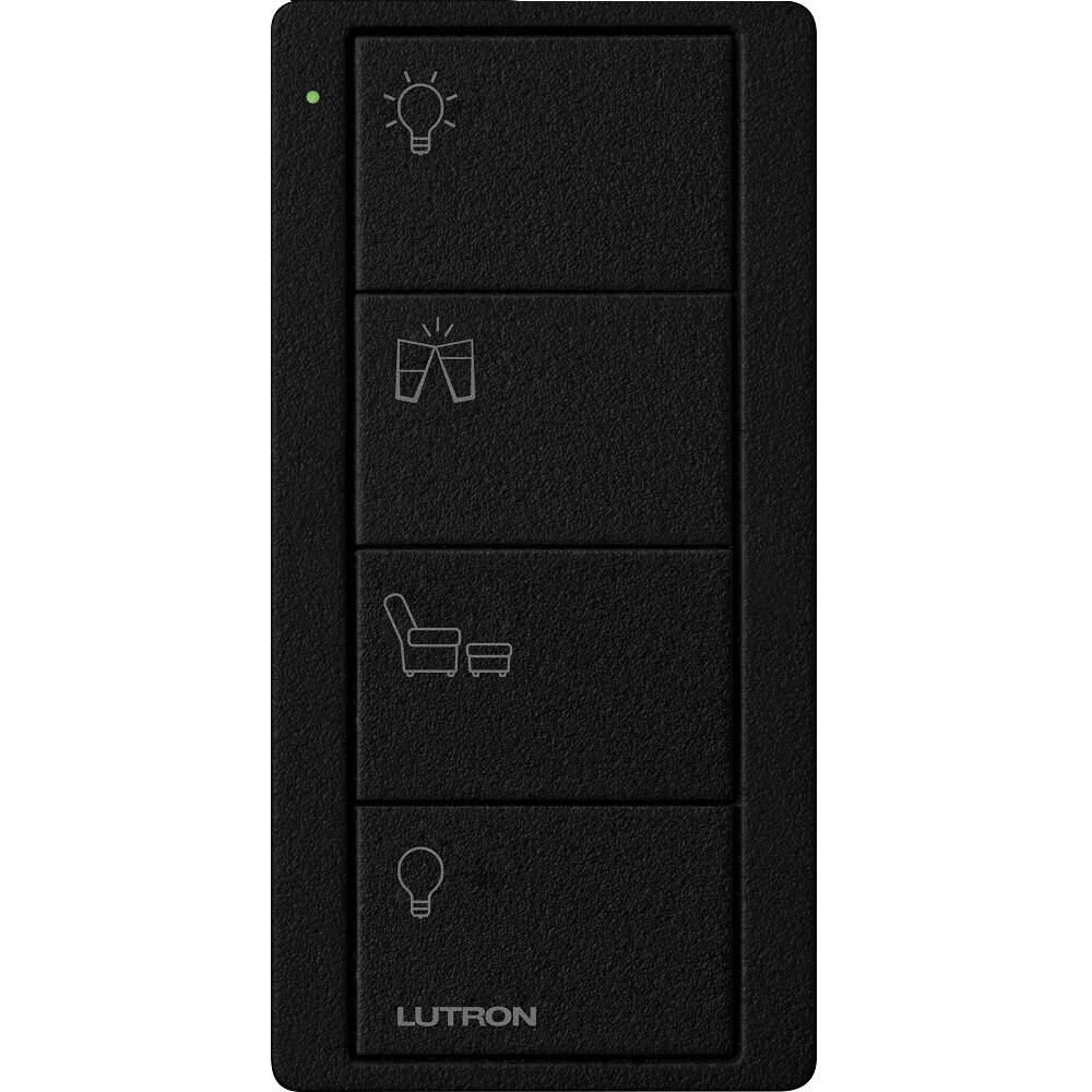 Lutron Pico Remote 4 Button Any Room Scene, Midnight (PJ2-4B-TMN-P13)