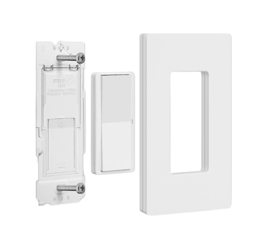 Lutron Paddle Smart Remote Wall Mounting Kit, White (PJ2W-P2B-WH)