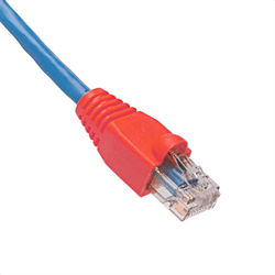 Platinum Tools RJ45 Boot, 5.5mm Max OD, Red. Pkg 100pc/Bag (PLA-105060)