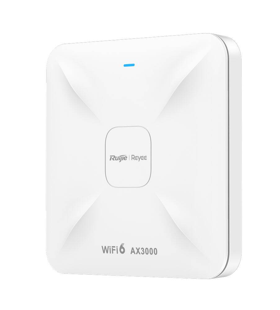 Reyee Cloud Managed Smart Wi-Fi 6 AX3000 Indoor Wireless Access Point, PoE (RG-RAP2260)