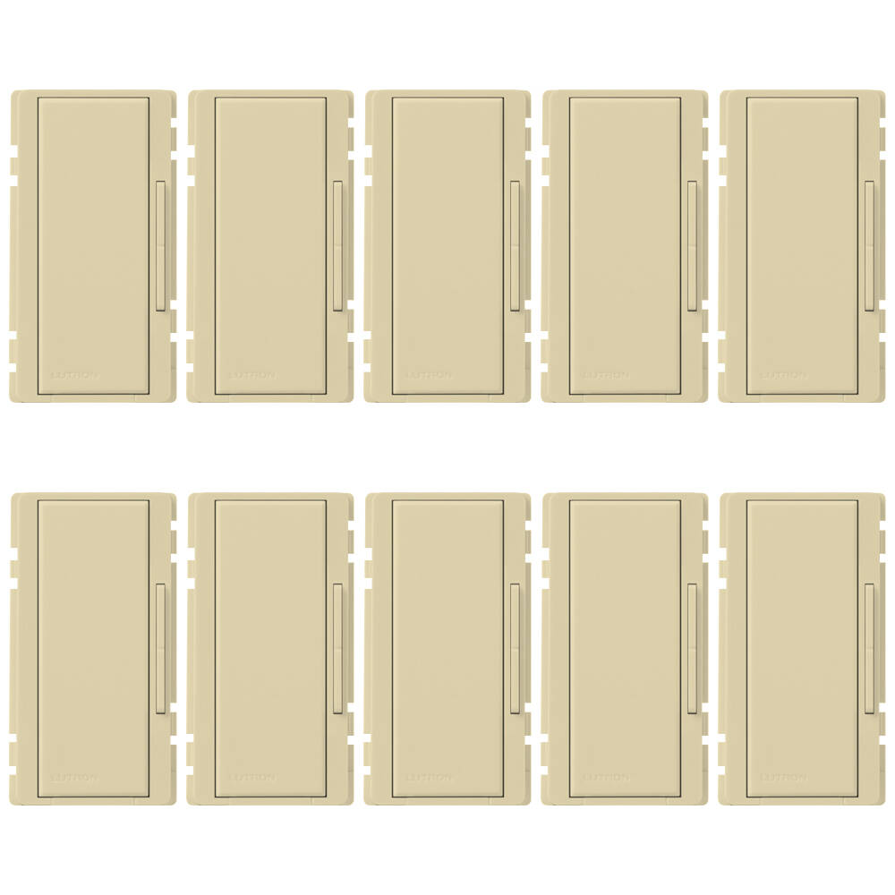 Lutron 10 Pack Colour Kit for RA RD, Ivory (RK-AD-10-IV)