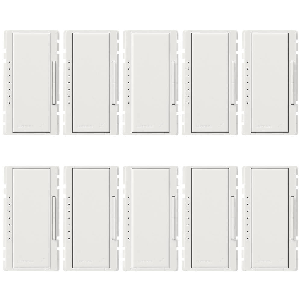Lutron Colour Kit 10 Pack for RA 6CL 6ND 10D 10ND 6NA PRO F6AN-DV, Snow (RK-D-10-SW)