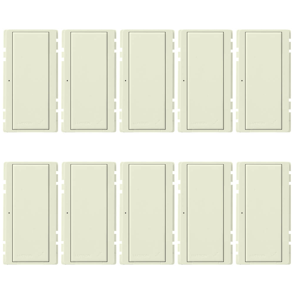 Lutron Colour Kit 10PK for RA Switch 8ANS 8S-DV, Biscuit (RK-S-10-BI)