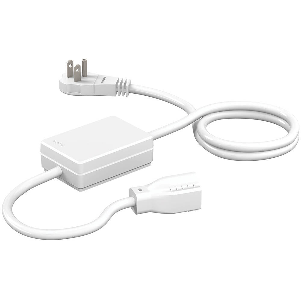 Lutron RadioRA2 Plug In Switch 15A, Snow (RR-15APS-1-SW)