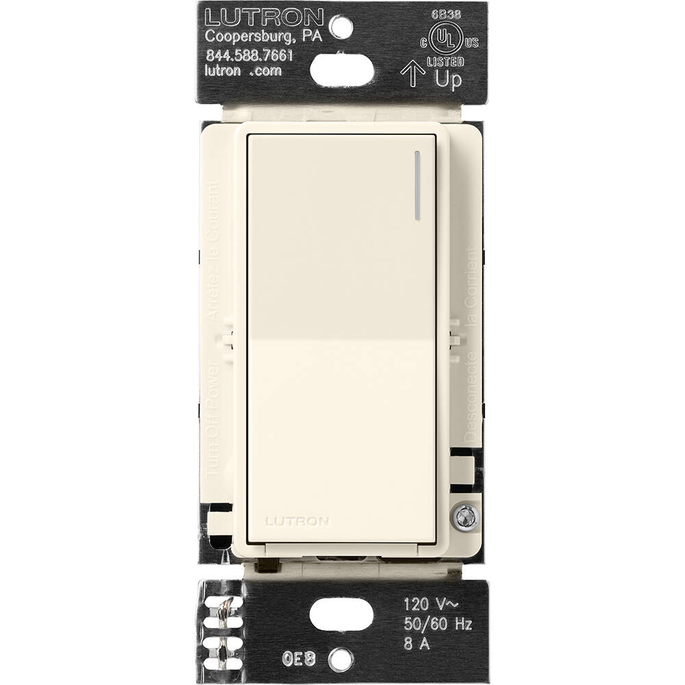 Lutron RadioRA3 SUNNATA RF Switch, Biscuit (RRST-8ANS-BI)