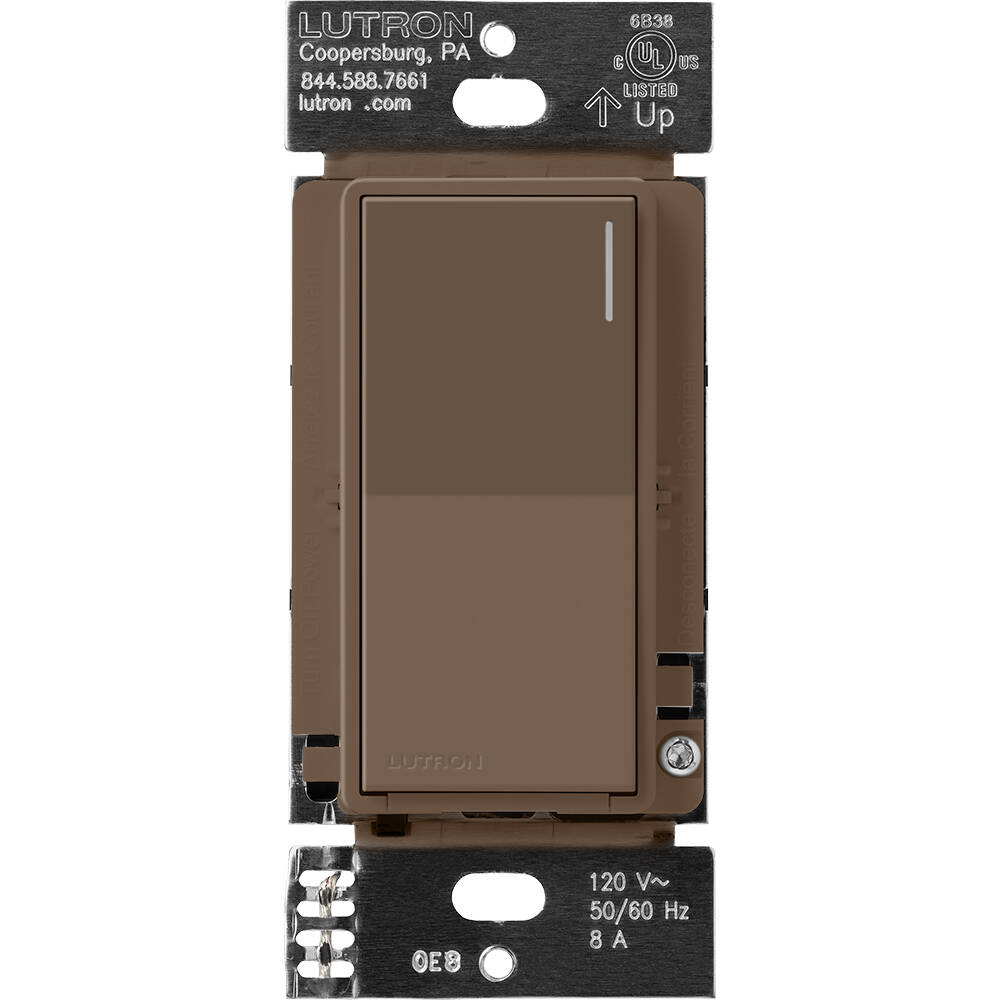 Lutron RadioRA3 SUNNATA RF Switch, Espresso (RRST-8ANS-EP)