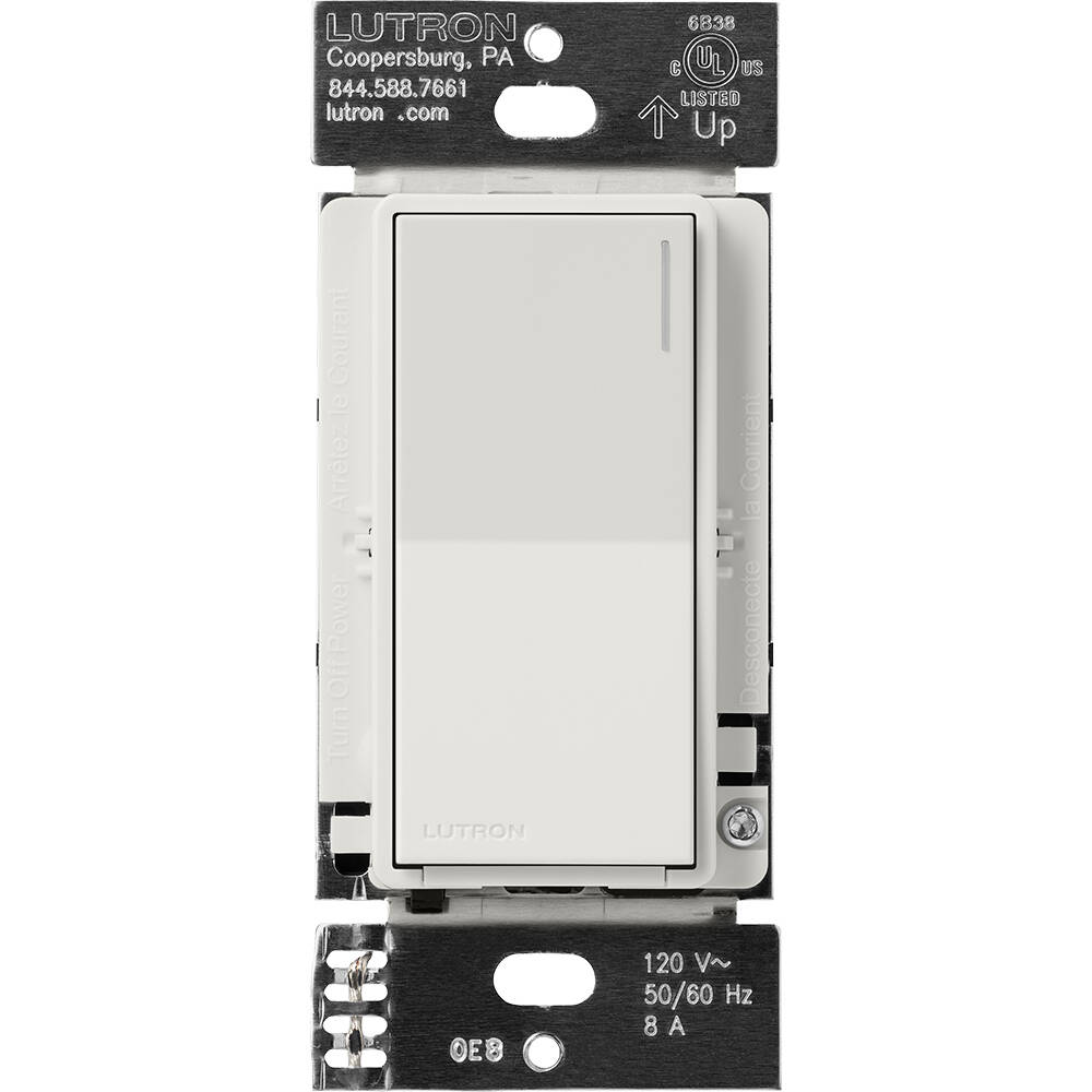 Lutron RadioRA3 SUNNATA RF Switch, Lunar Gray (RRST-8ANS-LG)