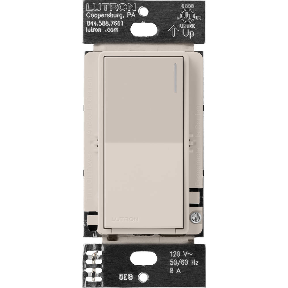 Lutron RadioRA3 SUNNATA RF Switch, Taupe (RRST-8ANS-TP)