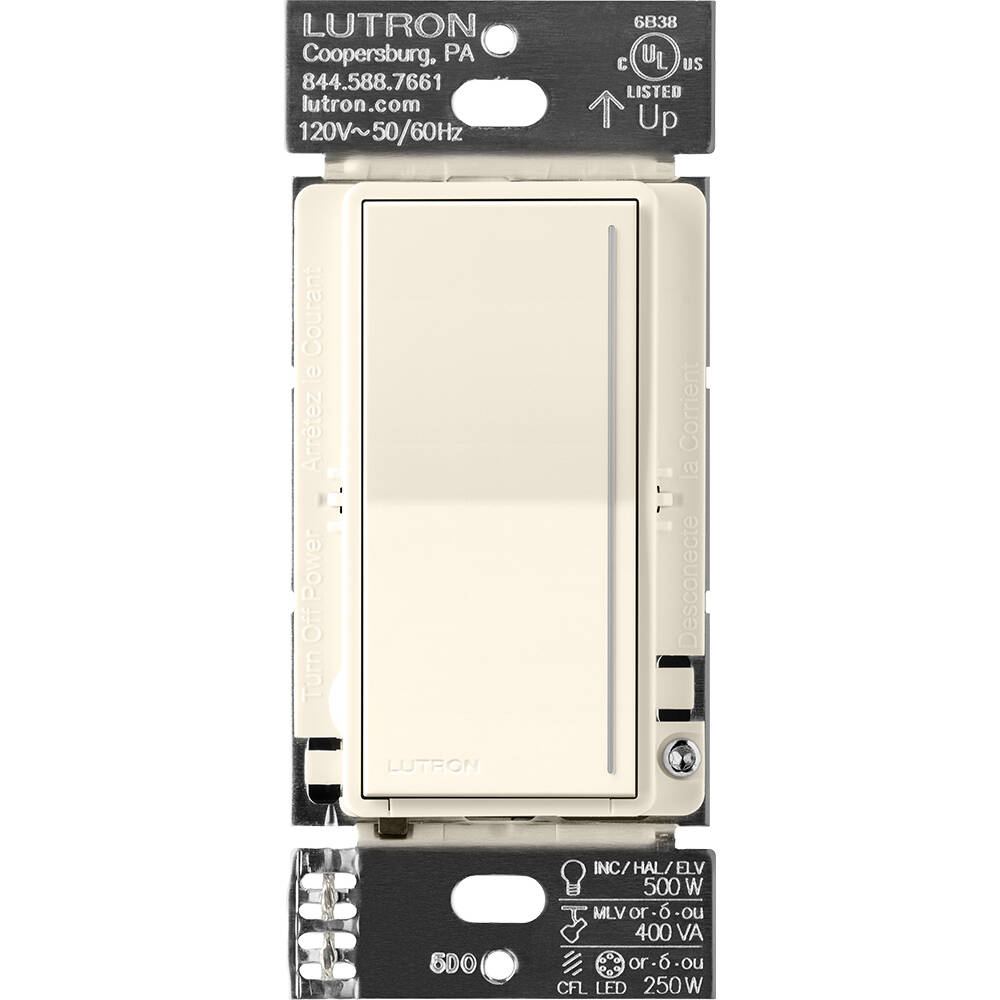 Lutron RadioRA3 SUNNATA RF Touch Companion Dimmer, Biscuit (RRST-RD-BI)