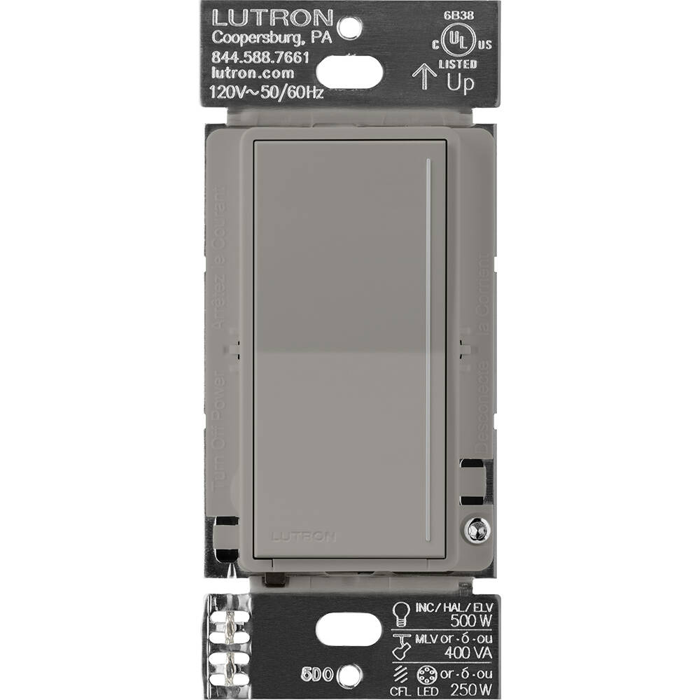 Lutron RadioRA3 SUNNATA RF Touch Companion Dimmer, Cobblestone (RRST-RD-CS)