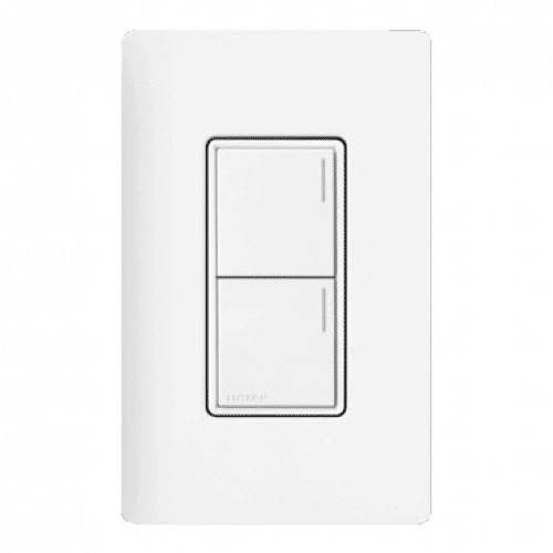 Lutron RadioRA3 SUNNATA RF 2 Button Keypad, White (RRST-W2B-WH)