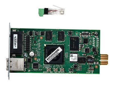 Tarjeta Liebert Intellislot Unity: adaptador de administración remota