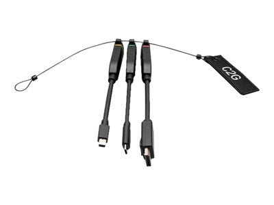 Adaptateur de dongle HDMI 4K universel C2G avec mini-di à code couleur
