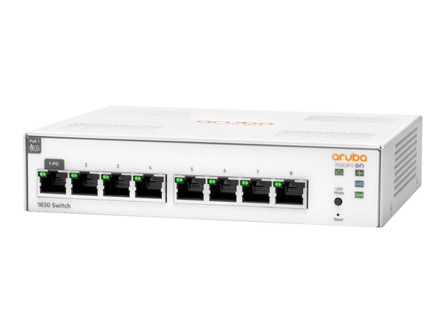 Hpe Networking Instant On 1830 8G Switch - Switch - 8 Ports - Smart