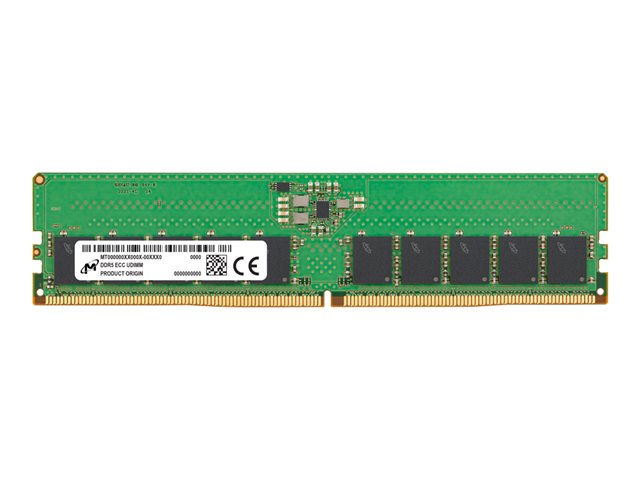 Micron DDR5 Ecc UDIMM 16 GB 1Rx8 5600 Cl46 (16 GB) (paquete individual)