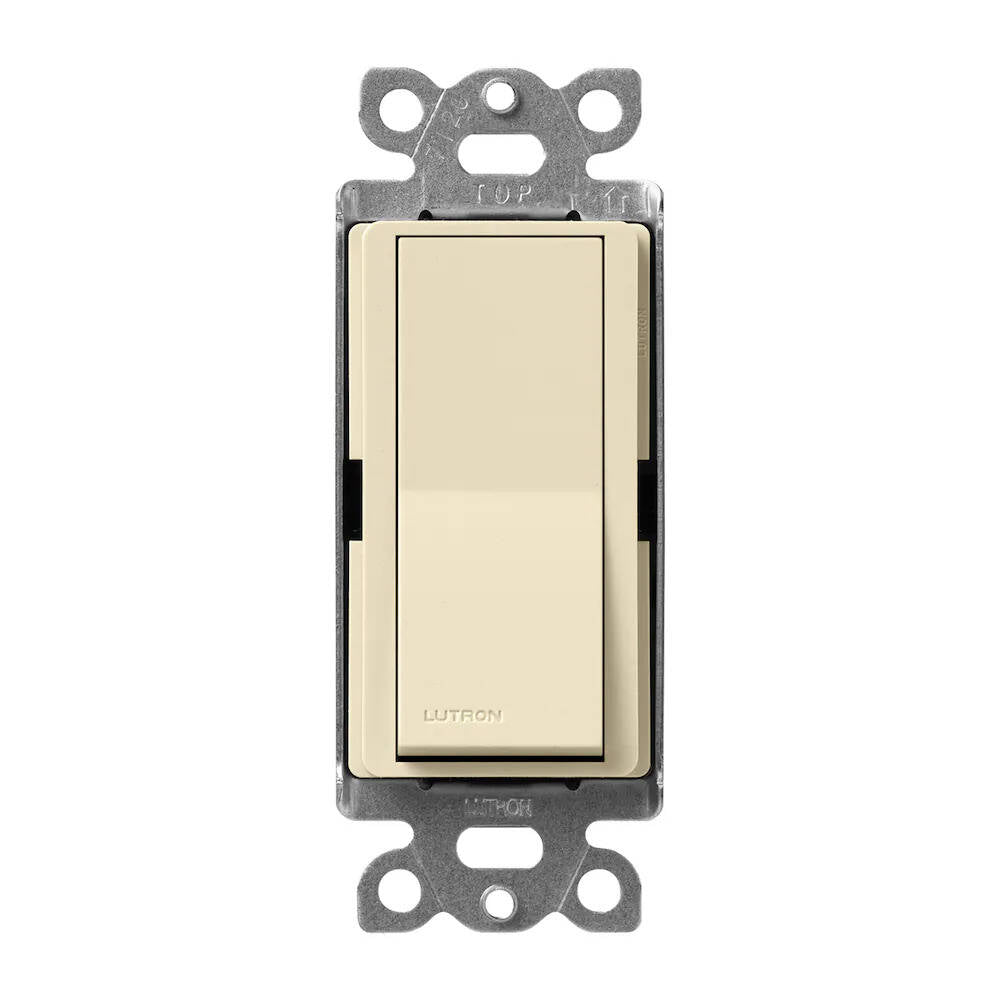 Lutron Satin Colors 15A Single Pole Switch, Sand (SC-1PS-SD)