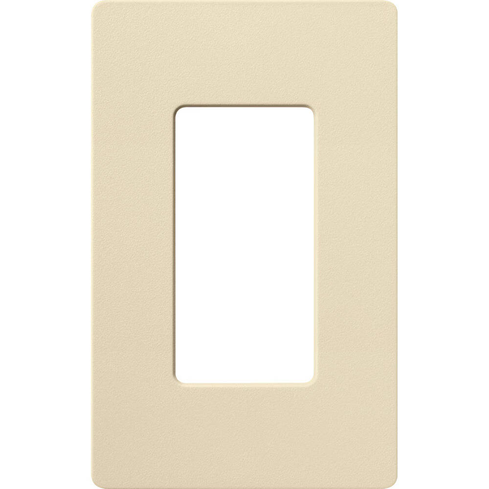 Lutron Satin Colors 1 Gang Decorator Wallplate, Sand (SC-1-SD)