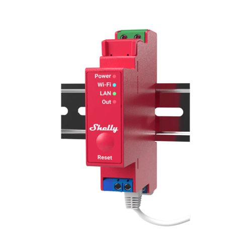 Shelly Pro 1PM WiFi / Ethernet DIN Rail Mount Smart Relay with Power Metering (SHELLY-PRO1PM)