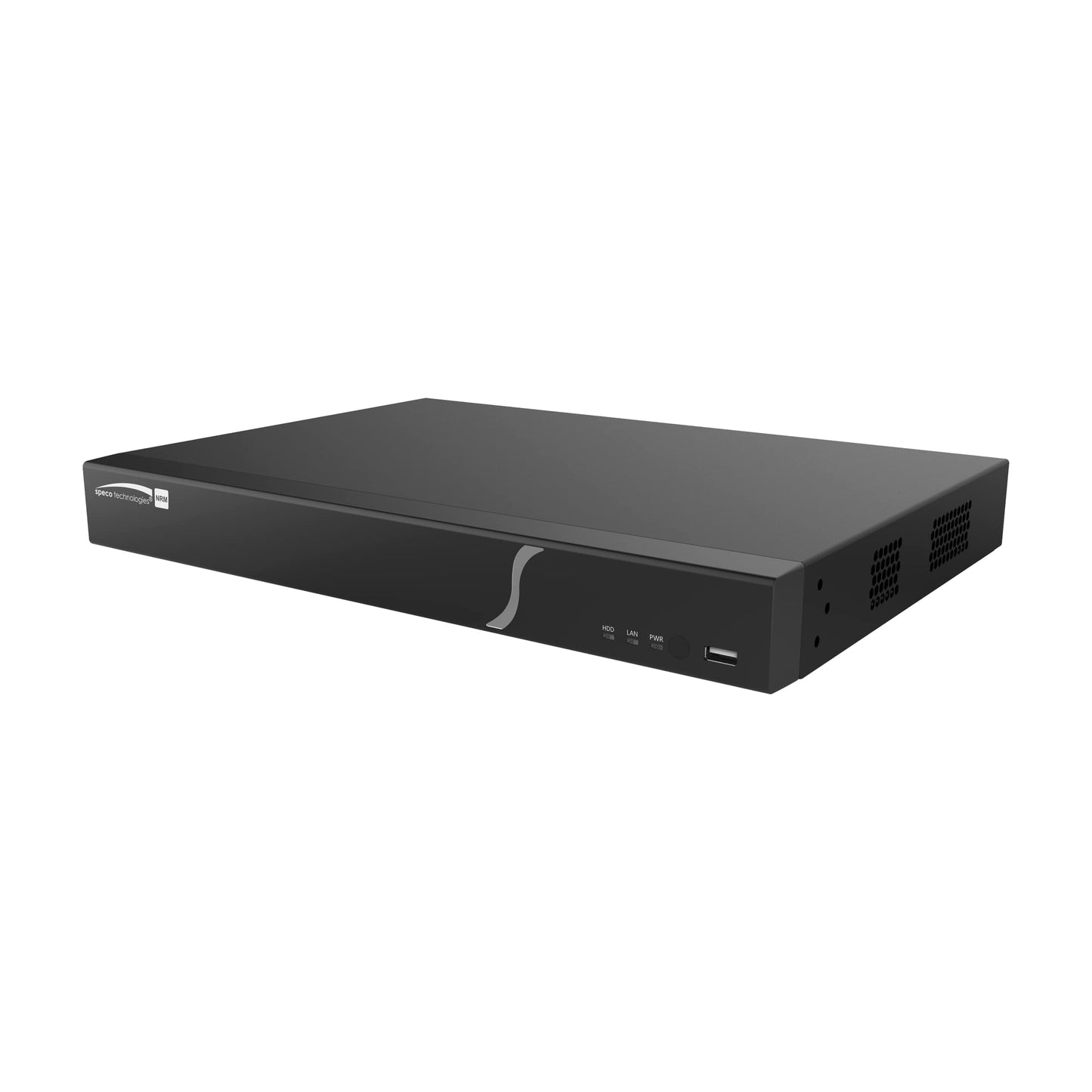 Speco 16 Channel 4K H.265 NVR with PoE and 2 SATA- NDAA 24TB (SPE-N16NRM24TB)