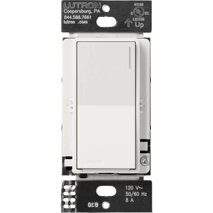 Lutron Sunnata Companion Switch 120V, Architectural White (ST-RS-RW)