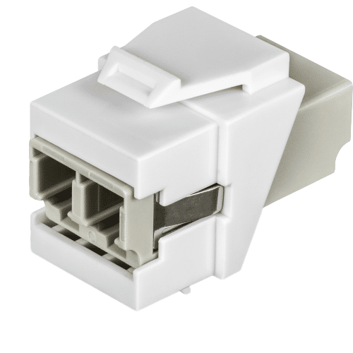 TRENDnet LC Duplex Fiber Optic Keystone Coupler Jack 5 Pack (TC-K05LC)