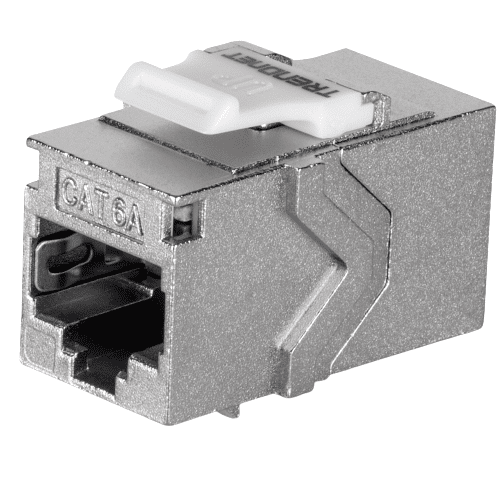 TRENDnet Cat6A RJ-45 Keystone Inline Coupler 6 Pack (TC-KC06C6A)