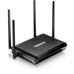 TRENDnet AC2600 Dual Band Wireless WiFi Router, 4 Gigabit Ports, USB 3.0 (TEW-827DRU-CA)
