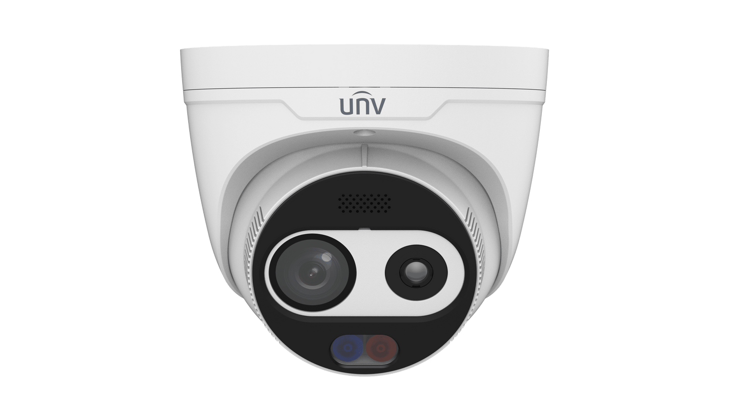 Uniview Thermal & Optical Dual-spectrum Turret Network Camera (TIC3612SA-F3-4F4AC-I1)