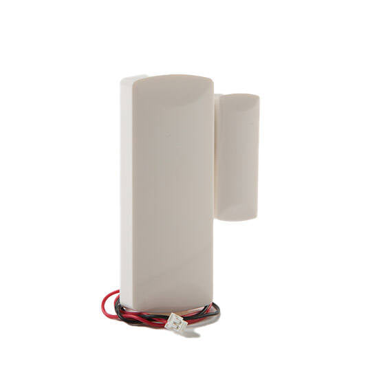 Ecolink for Interlogix Qolsys 319.5 Door Window Sensor w/ Ext Input, White&Brown (TX-E231)
