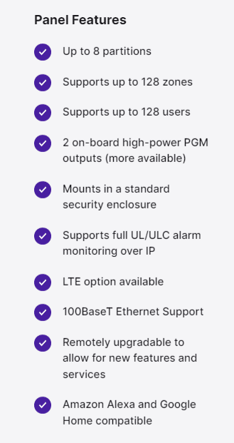 UNO IP Hybrid Security Alarm System Panel (UNO-CG)