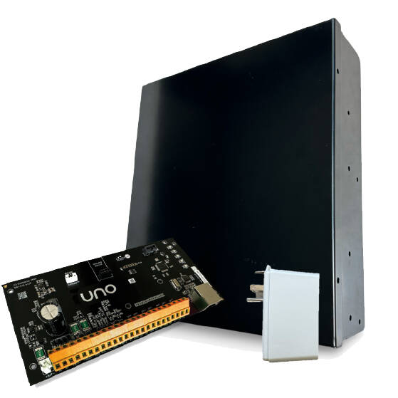 UNO Starter Kit Including UNO Alarm Panel, Metal Enclosure, Power Supply (UNO-STARTER-KIT)