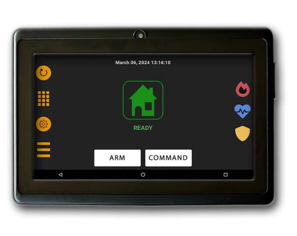 UNO 7 Inch WiFi Touch Screen, Black (UNO-WTP7-BLK)