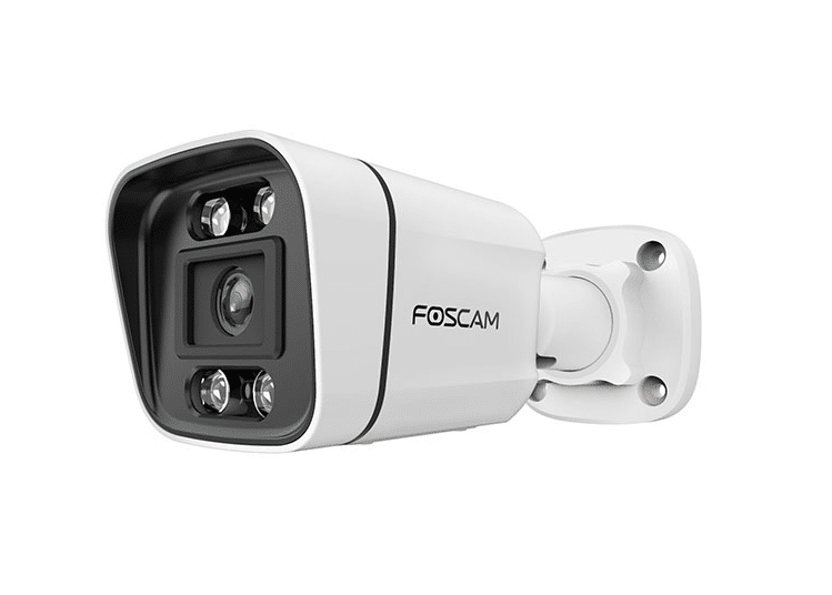 Foscam 4MP 2K PoE Bullet Camera StarLight with AI, IR LED, Siren, SpotLight (V4EC)