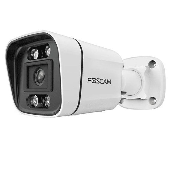 Foscam 8MP 4K PoE Bullet Camera with AI, IR LED, Siren, SpotLight, Mic+Speaker (V8EP)
