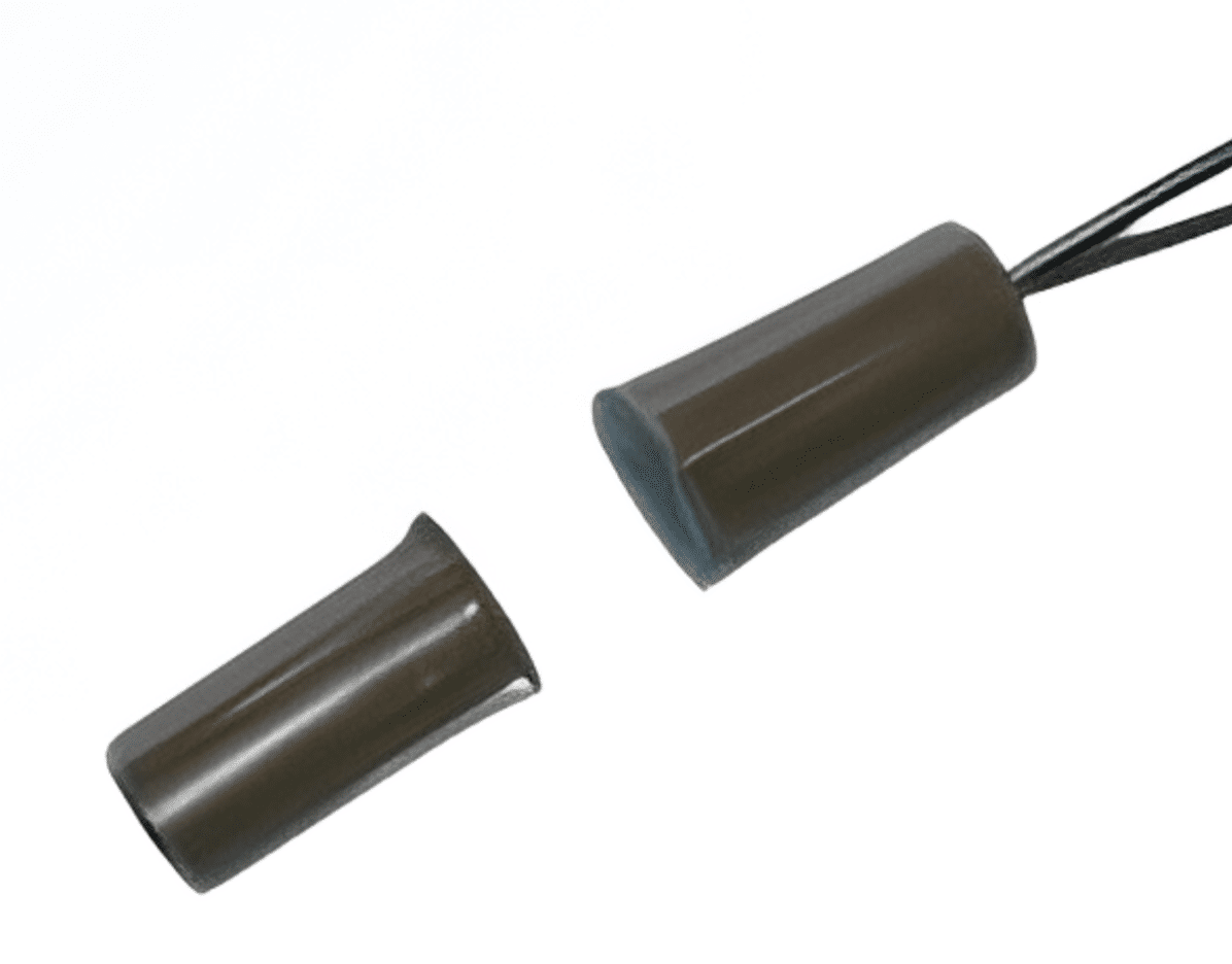 Flair Stubby Recessed Contact 3/8" x 3/4", 3/4" Gap Brown (VIP94-2-BR)