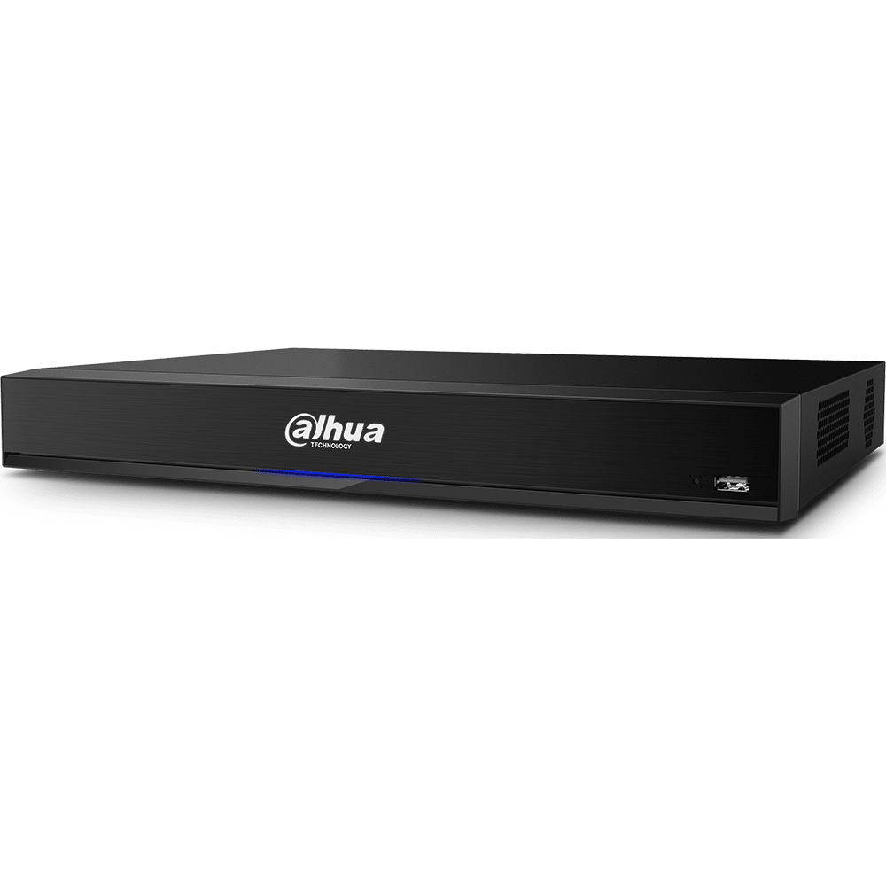 Dahua 8CH Analytics+ Pentabrid XVR H.265 4K Pro 1U 2 SATA Bays, 4TB (X82R2A4)
