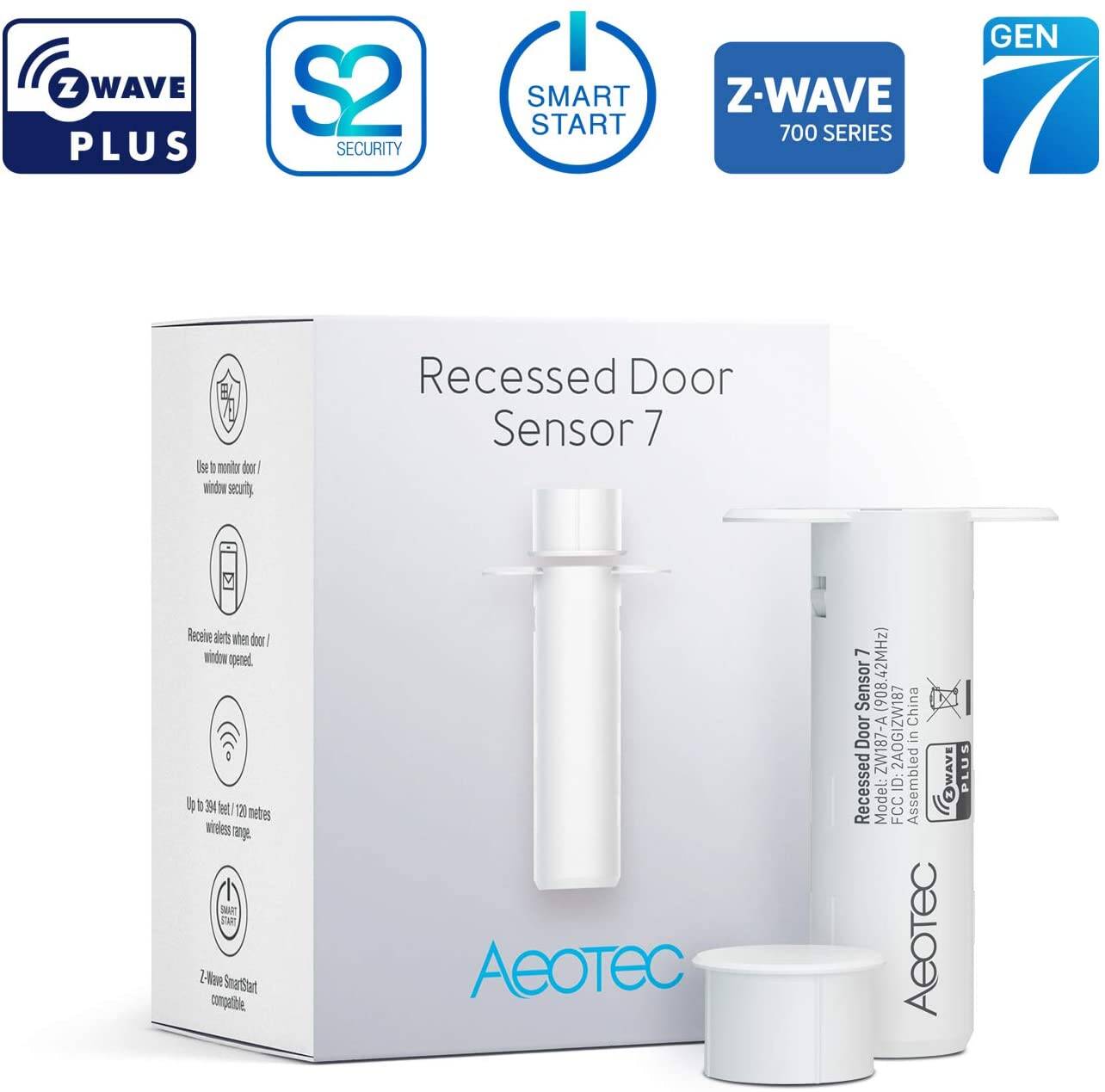 Aeotec Recessed Door Sensor 7 (ZW187)