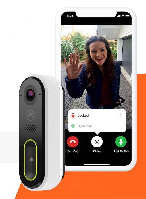 Alarm.com WiFi Video Doorbell (ADC-VDB770)