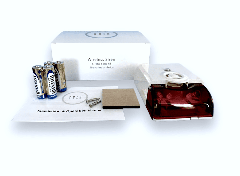 Eyezon Solo HM1601 433 MHz Wireless Siren and Strobe (SOLO-SIREN)