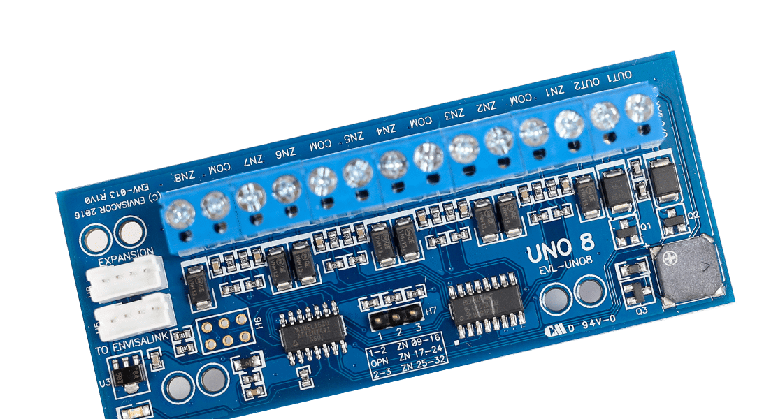EyezOn Connect2Go UNO8 Expansion Board for UNO, Adds 8 Wired Zones (UNO8)