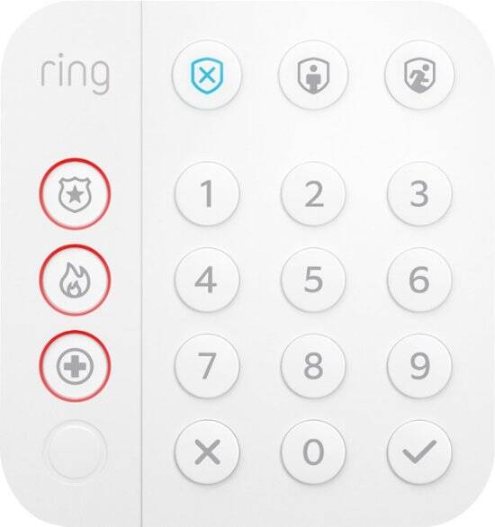 Teclado inalámbrico Ring Alarm, 2.ª generación (4AK1SZ-0EN0)