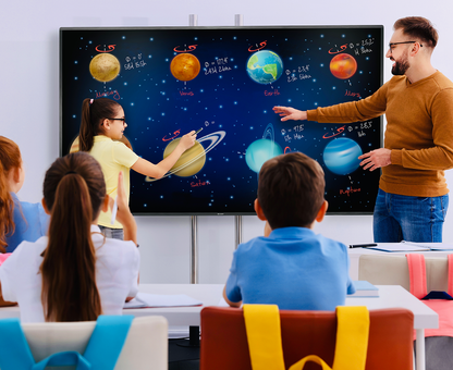 Écran tactile interactif Sharp 75 pouces 4K HD Multitouch USB-C