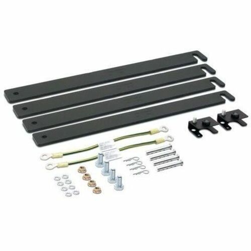 APC Ladder Bracket Kit - Cable Ladder - Black - 0U Rack Height - 1 Eac
