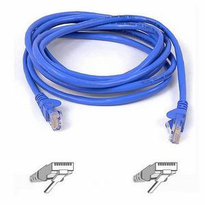 Belkin Cat5e Patch Cable - RJ-45 Male Network - RJ-45 Male Network - 0.61m - Blu