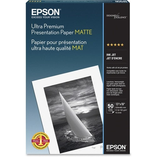 50 feuilles de papier mat amélioré 13 x 19 po F/SP 2000P 2200 5500