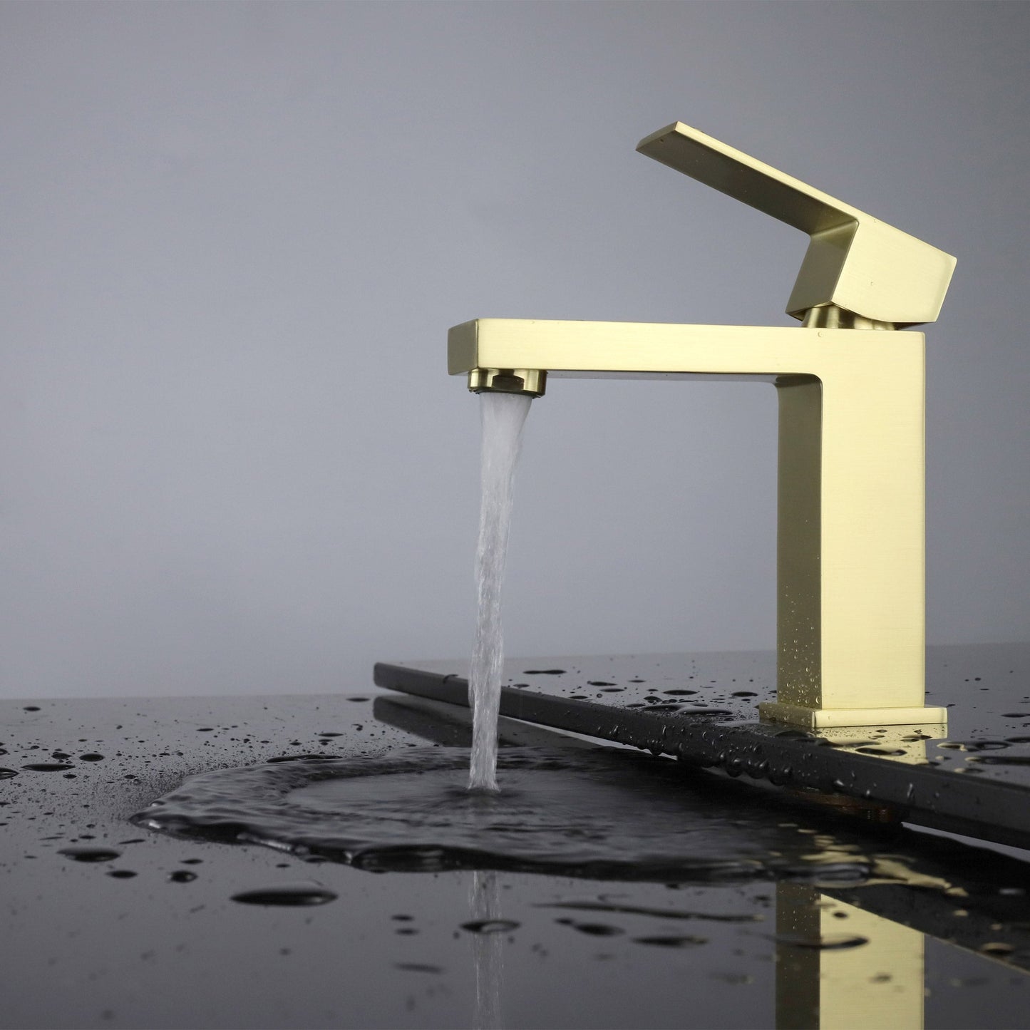 AGUA Canada Rico Single Handle Bathroom Faucet (RICO-GD)