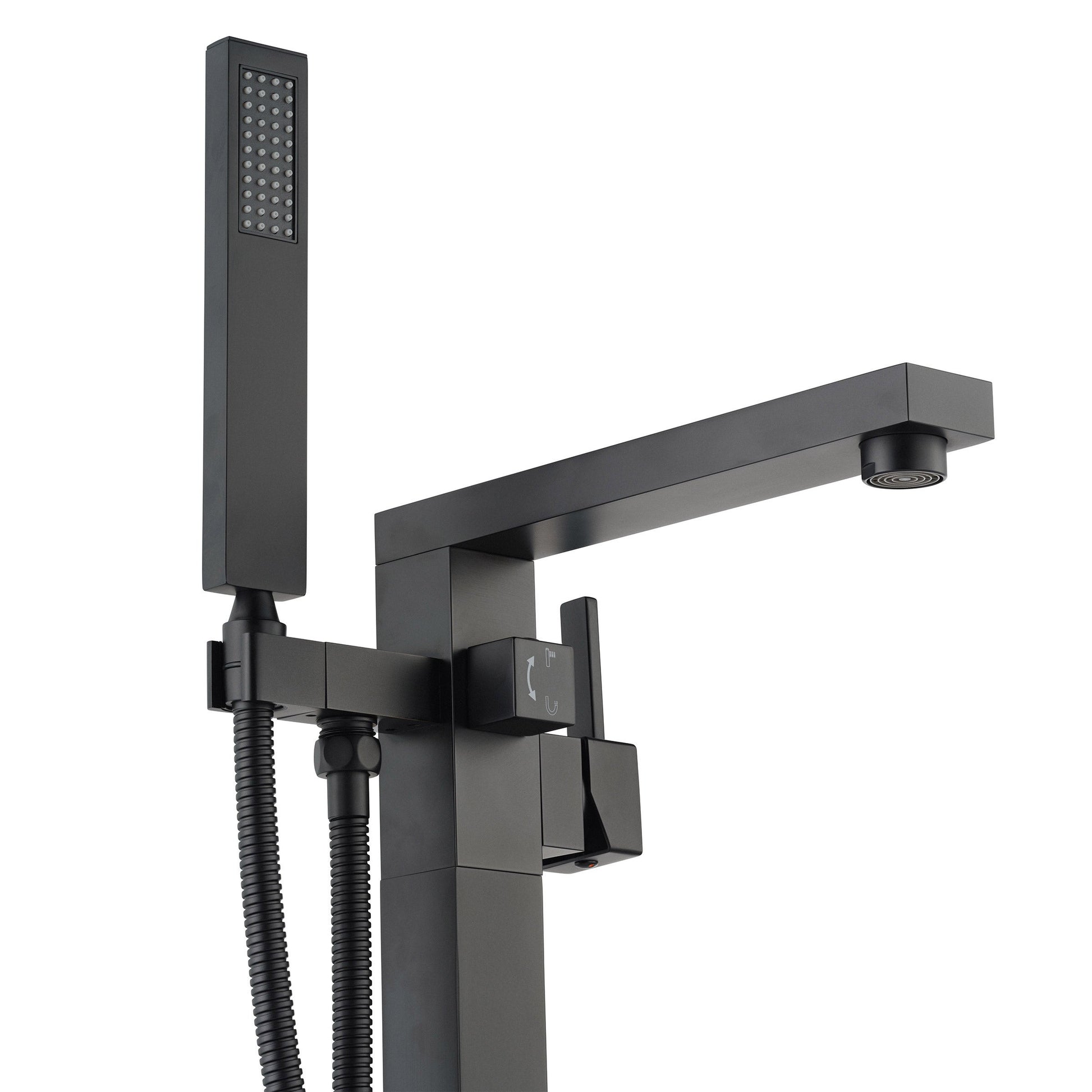 AGUA Canada Sammie Freestanding Bathtub Faucet with Hand Shower