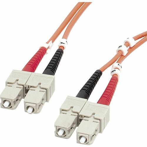 Câble patch fibre optique duplex multimode 62,5/125 SC StarTech.com de 2 m