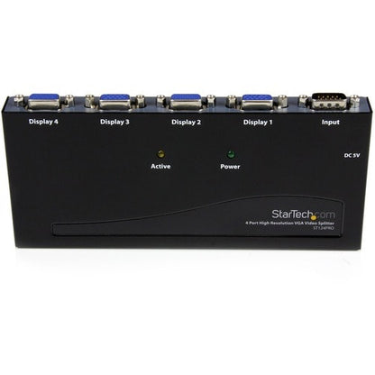 StarTech.com 4 Port High Resolution VGA Video Splitter