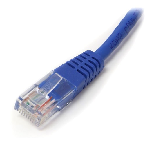 Câble patch UTP Cat5e moulé bleu StarTech.com de 3 m